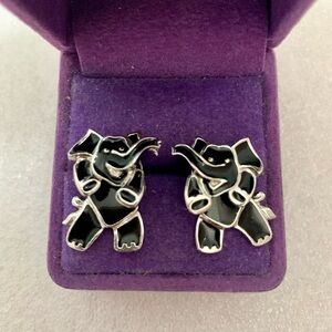 Fun Vintage Edgar Berebi Elephant Earrings